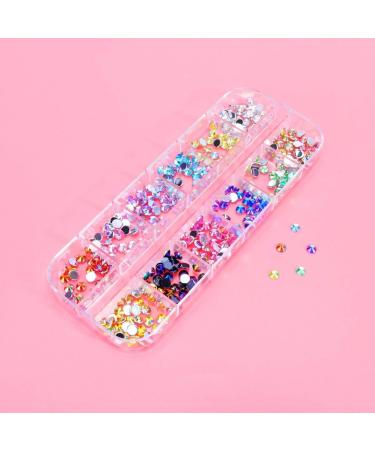 Milisten 8 Boxes Nail Art Material Kit Nail Kits Nail Accessories Rhinestones Nails Supplies Manicure Confetti Nail Gems and 3d Nail Charms Professional Nail Art Tool Pearl Manicure Tools - Buy Online on GoSupps.com
