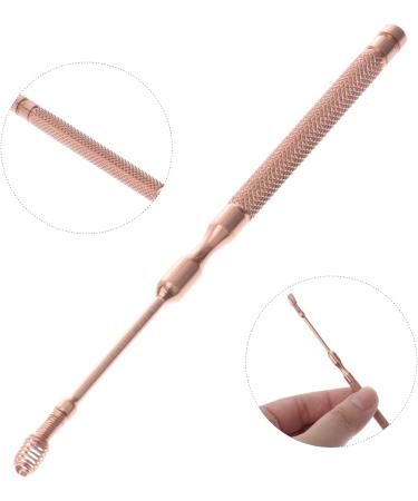 Healifty Ear Wax Removal Tool - Golden Spring Ear Curette for Ear Health and Care - Buy Online on GoSupps.com