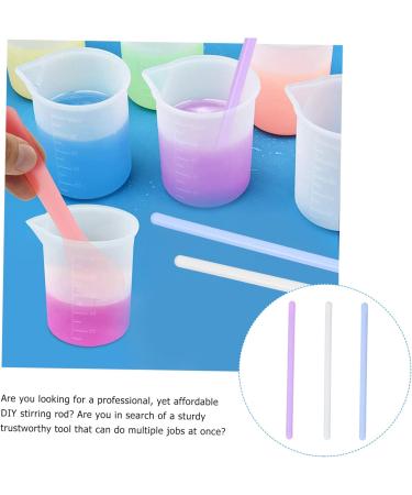 PRETYZOOM 3pi ces B tons De M lange Silicone pour Masques De Beaut Outils De Mixage Lotion Applicateurs Flexibles Et Couleur Assortie 13.8X0.6CM - Buy Online on GoSupps.com