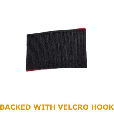 LEGEEON First Aid Kit IFAK - 2x3.25 White/Red Medic Trauma Paramedic Hook Patch | International Shipping Available - Buy Online on GoSupps.com