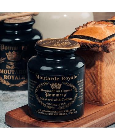 BonneBouffe Pommery Wholegrain and Cognac Mustard Duo 500g x 2 - Buy Online on GoSupps.com
