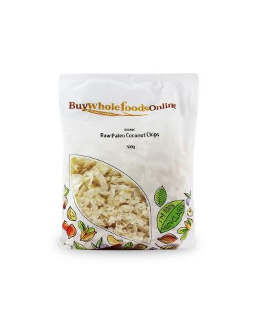 Organic Raw Paleo Coconut Chips 500g