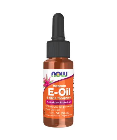Now Foods Natural E-Oil Antioxidant Protection 1 fl oz (30 ml)