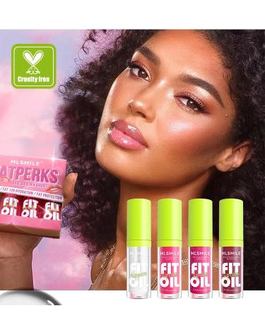 Buy Hydrating Lip Oil | 4 Colors Lip Glaze & Gloss | Long-Lasting Plumping Lip Care - International Shipping - Buy Online on GoSupps.com
