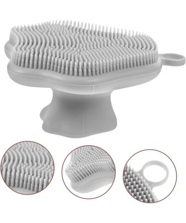 DRESSOOS Face Brush Face Scrubber Brush Shower Body Scrubber Shower Brush for Body Women Facial Brush Exfoliating Brush Face Exfoliator Brush Bath Brush Man Clean Silica Gel Silicone Brush - Buy Online on GoSupps.com