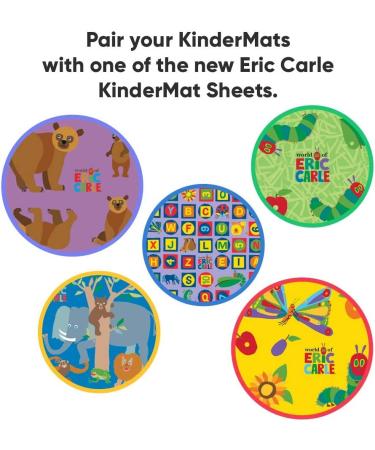KinderMat 1 Thick 4-Section Rest Mat 45 x 19 x 1 Red/Blue - Ideal for School, Daycare, Travel, and Home - Made in USA - 1.0 Inch Mat - Buy Online on GoSupps.com