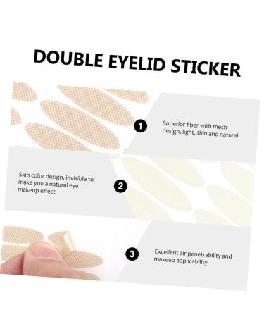 FOMIYES Double Sided Eyelid Tape - Instant Eye Lift Strips for Women | Invisible Fiber Eyelid Stickers for Perfect Double Eyelids - Buy Online on GoSupps.com