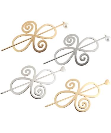 Beaupretty Hair Sets Hairpin metal hair clips for women medium hair clips for women hair clips metal hair barrettes for women vintage hair clips metal hair pin dense Miss alloy Clips - Buy Online on GoSupps.com