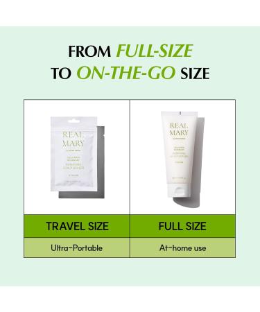 Rated Green Real Mary Cold Brew Scalp Scaler | Hypoallergenic Korean Hair Care for Flaky & Itchy Scalp | Purifying Treatment with Sea Salt 1.69 fl oz - Buy Online on GoSupps.com