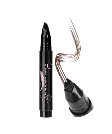 Eyebrow Color Waterproof Pencil Long Lasting Formula Ultra-Fine Tip Design Natural Finish Makeup 1.4ml Ideal for Daily Wear Work Travel Dating Sports Parties