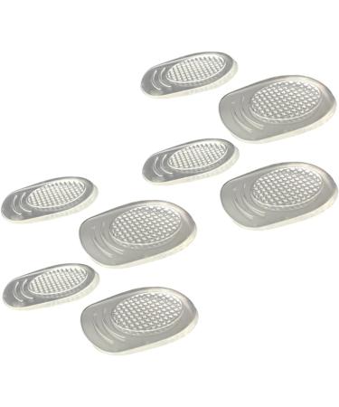FOMIYES 12 Pairs Silicone Shoe Pads - Ultimate Heel Support Insoles for Comfort & Cushioning - Premium High Heel Inserts - Damping White - Buy Online on GoSupps.com