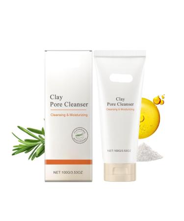 Pore Cleansing Moisturizing Face Wash - Gentle Cleansing Oil Control Hydrating Refreshing Non-Tight Facial Skin(1PCS)
