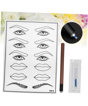 DRESSOOS Embroidery Kit Practice Skin Kit Suite Manual Pen Coffee - Buy Online on GoSupps.com