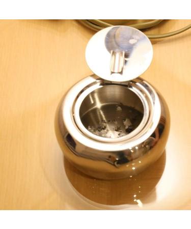 SHAOHUASC Round Stainless Steel Car Cigar Cigar Ash Tray - Buy Online on GoSupps.com