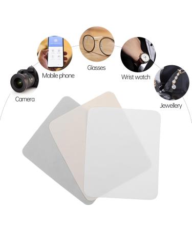 Buy 12pcs Glasses Cleaner Wipes & Cloth - Lens Cleaning Solution for Eyeglasses Cameras & More | Suede Material Streak-Free Shine - Buy Online on GoSupps.com