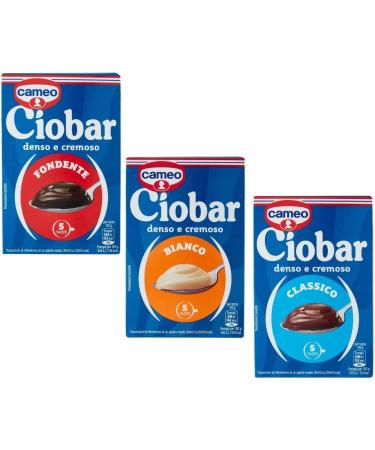 Italian Gourmet Ciobar Chocolat Chaud pais et Cr meux 3 x 125 g | Assortiment 3 saveurs : Classico Fondente Bianco | Boisson chocolat e pr parer avec lait style dessert + Italian Gourmet Polpa - Buy Online on GoSupps.com