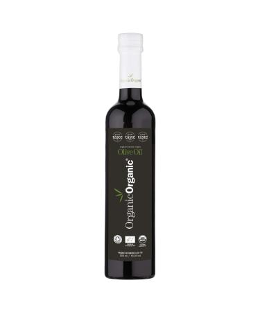 Organic Extra Virgin Olive Oil Great Taste Awards Cold Pressed Double Organic Certified Early Harvest EVOO Non GMO Vegan BIO Greek HIGH PHENOLIC No Pesticides Your body will be free of chemical agents
