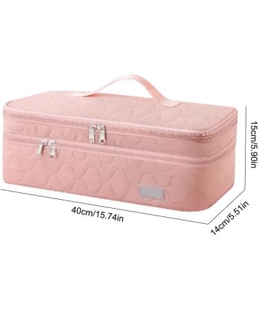 Hair Dryer Case Hair Dryer Carrying Bag Hair Tool Carrying Travel Bag Double-Layer Travel Case Large Capacity Hair Accessories Organizer Bag Storage Bag For Hair Dryer Styling Tools - Buy Online on GoSupps.com