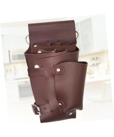Professional Hair Clipper for Hairdressers & Barbers | Medium Brown Tool Organizer with Waist Belt & Scissor Holder - Buy Online on GoSupps.com