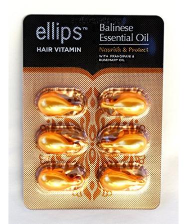 Ellips Hair Vitamin Balinese Essential Oil - Nourish & Protect 6 Blister ( 6 Capsule)