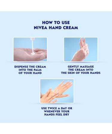 NIVEA Hand Cream Soothing Glycerin & Olive for All Skin Types - 75 GM | Nourishing Moisturizer for Healthy Skin - International Shipping Available - Buy Online on GoSupps.com
