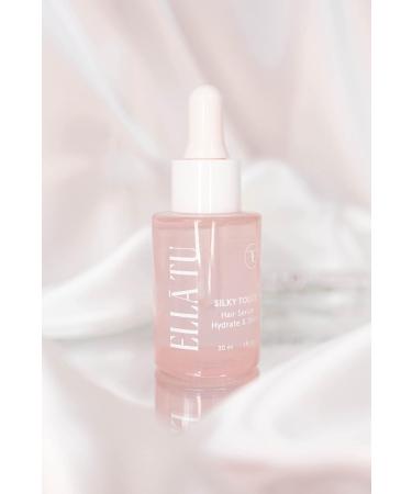 Ellatu Silky Touch Styling Serum Travel Size - Nourishing Hair Serum with Hyaluronic Acid Castor Oil Moringa Oil & Vitamin E for All Hair Types - Shine & Softness (1 fl oz - Buy Online on GoSupps.com