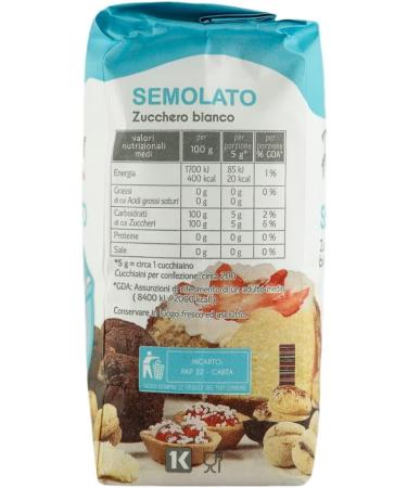 Pinin Pero - White Granulated Sugar 1Kg | Made in Italy - Buy Online on GoSupps.com