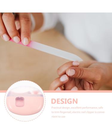 FOMIYES Automatic Electric Nail Clipper Battery Operated Safety Fingernail Trimmer for Children Adults Seniors Small Nail for Home Travel - Buy Online on GoSupps.com