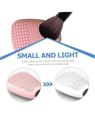 15 Pieces Cleaning Pad for Makeup Sets Covers for Foundation Makeup Brush Holder Makeup Brush Covers for Makeup Brush Cover for Cosmetic Brush Clean - Buy Online on GoSupps.com
