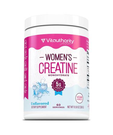 Micronized Creatine Monohydrate Powder 5g per Serving Creatine Supplement | Support ATP Boost Strength Lean Muscle & Recovery | No Sugar Dyes or Fillers | Superior Mixing - Unflavored 60 Servings
