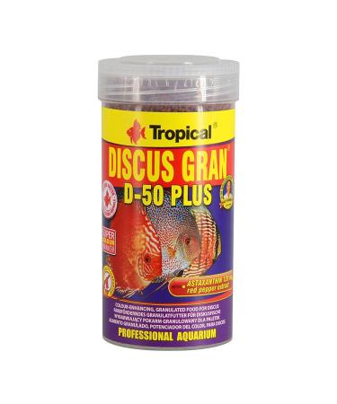 TROPICAL Discus Gran D-50 Plus Aquarium Food 250 ML Pack of 2