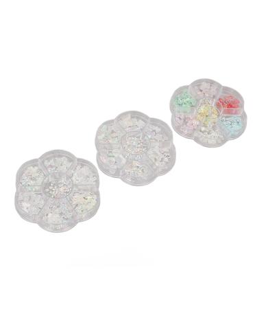 Resin Nail Rhinestone Stylish Mixed Color Shiny Decorations for DIY Nail Art with Multiple Options Nail Rhinestone Shiny Look for Nail Salon - Buy Online on GoSupps.com