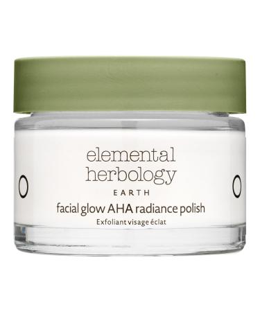 Elemental Herbology Facial Glow Radiance Polish - Exfoliating Face Polish for Brighter Skin - Skin-Renewing Facial Polish for a Radiant Glow