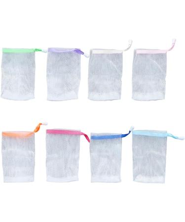  Allayu Gel soap bags facial cleanser mesh bath bubble net hand wash for body foaming delicate household supplies Purple - Buy Online on GoSupps.com