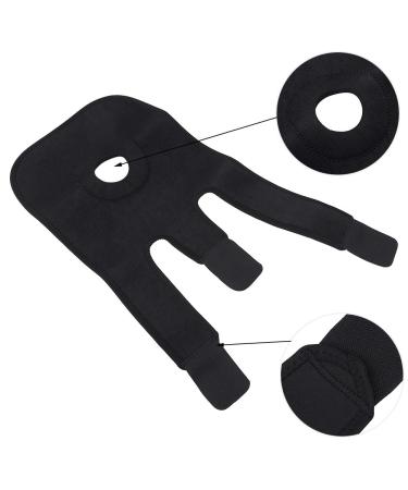 Sport Kniebandage - Elastic Knee Supports & Adjustable Compression Protectors for Men & Women | Breathable & Adjustable Velcro Straps - Buy Online on GoSupps.com