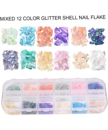 Beaupretty Nail Decals 3 Boxes Nail Art Craft Rhinestone Nail Flatback Embellishments Nail Crystal Jewelry Nail Art Jewelry Charms Nail Shell Slices Gems for Nails Decorations Manicure - Buy Online on GoSupps.com