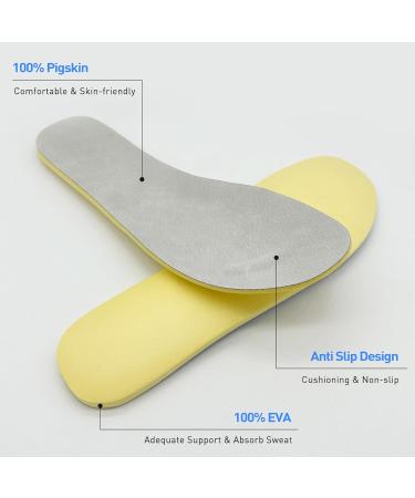 Women's Memory Foam Insoles for Hey Dude Wally - Lightweight Comfortable & Shock Absorbing Footwear Inserts (W7 - Buy Online on GoSupps.com
