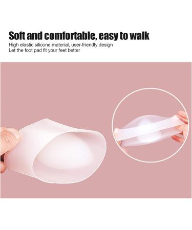 Arch Support Pad - 2 Pairs Silicone Insoles for Flat Feet | Orthopedic Footbed Enhancer - Buy Online on GoSupps.com