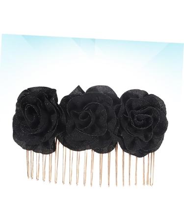 Didiseaon Bridal Flower Clip Hair Barrettes Hair Pin Hair Clip Hair Accessories Cloth Flower Hairpin Bridal Barrette Wedding Makeup Bride - Buy Online on GoSupps.com