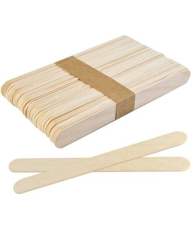 200pcs Wooden Wax Sticks for Hair, Body, Eyebrow Removal - 4 Styles | Wax Spatulas & Applicators - Buy Online on GoSupps.com