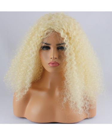 Riyang Women's Afro Kinky Curl Wig - Long Heat Resistant 24" Blonde - Shop Internationally - Buy Online on GoSupps.com