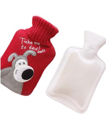 MYAMIA Christmas Winter Hot Water Bag 1L - Cozy Lid Bottle for Hand & Foot Warmth - Perfect Pocket Companion - Buy Online on GoSupps.com