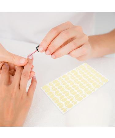 PATKAW Fake Nail Glue Sticker 6 Sheets Double-sided Nail Sticker Adhesive Super Sticky Tips False Nails Manicure Tape Fake Nails Tips DIY Nail Art Decoration - Buy Online on GoSupps.com