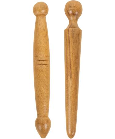 8-Piece Acupuncture Massage Tool Set - Body & Foot Massage Devices Wooden Roller & Hand Tools for Relaxation - Buy Online on GoSupps.com