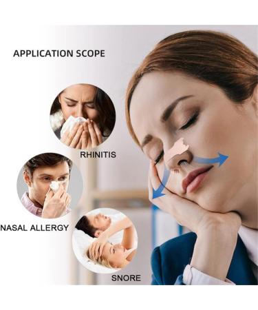 Hypoallergenic 20Pcs Nasal Strips for Snoring & Congestion Relief - Skin+Transparent - Buy Online on GoSupps.com