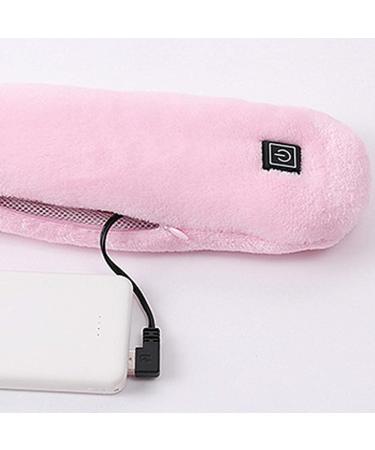 Portable Wireless USB Heating Scarf & Pillow Bundle - Cordless Neck Warmer in Pink - Buy Online on GoSupps.com