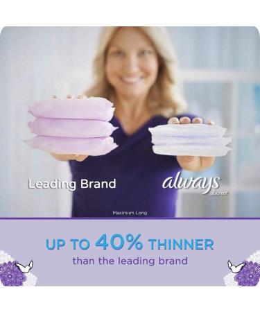 Always Discreet Incontinence Pads Moderate Regular Length 66 Count - 2 Pack | 132 Pads Total - Buy Online on GoSupps.com