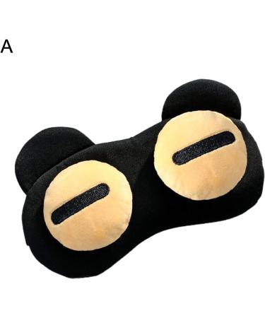 Worparsen Cartoon Big Eye Sleep Blindfold - Relief Fatigue, Breathable & Functional Eye Cover - Buy Online on GoSupps.com