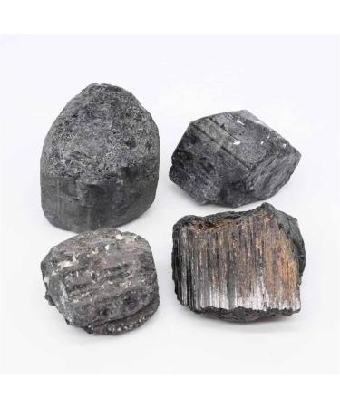 KuRkur Natural Crystals 1pc 60g-155g Natural Black Tourmaline Carving Stone for Gift Can be Used for (Color : 1pc 60g-75g) (Color : 1pc 140g-155g) - Buy Online on GoSupps.com