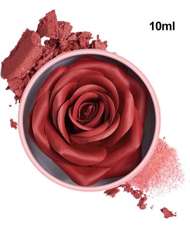  Zunishaone Rose Blush - 10ml Long-Lasting Lightweight 3D Petal Blush | Natural Red Builder Makeup for Girls | Perfect for a Beauty Look at a Gathering Event - Buy Online on GoSupps.com